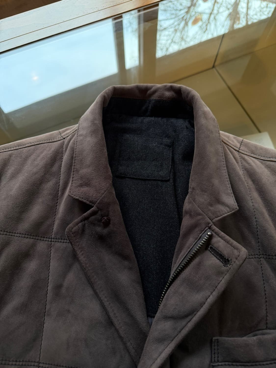 로가디스 스웨이드 레더 유틸리티 자켓 100 상품이미지8