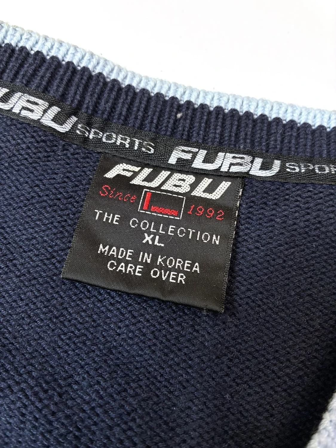 후부 00s Y2K 배색 니트 PN4553 상품이미지9