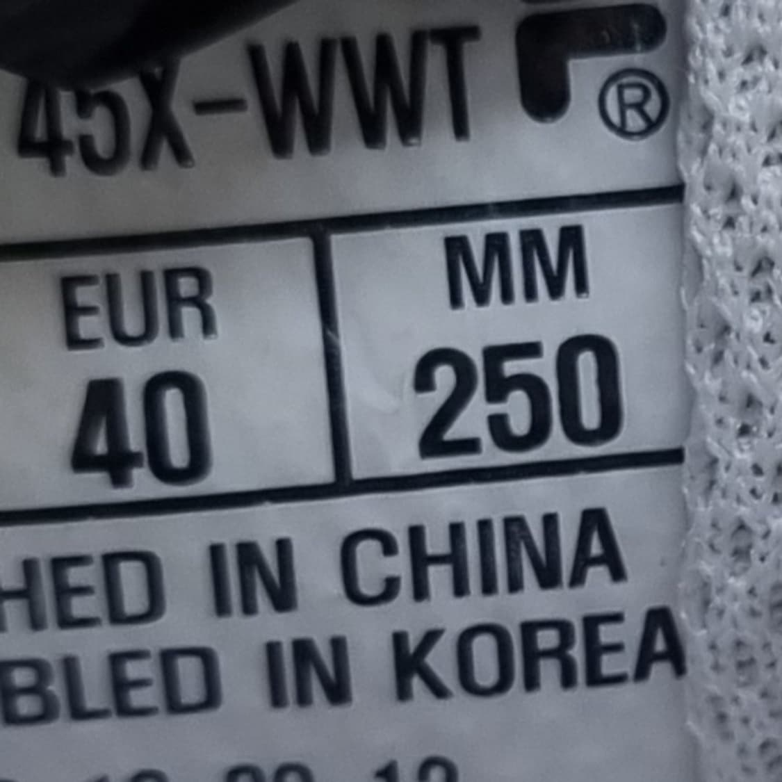휠라 트레일 블레이저 89 운동화 250 상품이미지6
