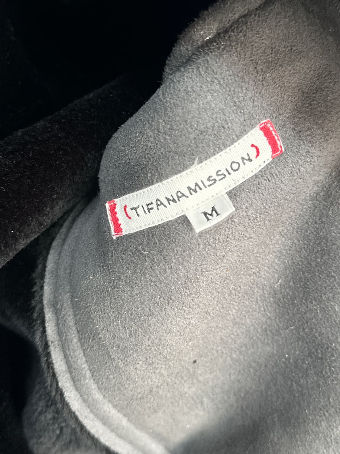 🖤나나깔 무스탕 블랙 크롭 무스탕🖤 락시크 펑크 보헤미안 상품이미지5