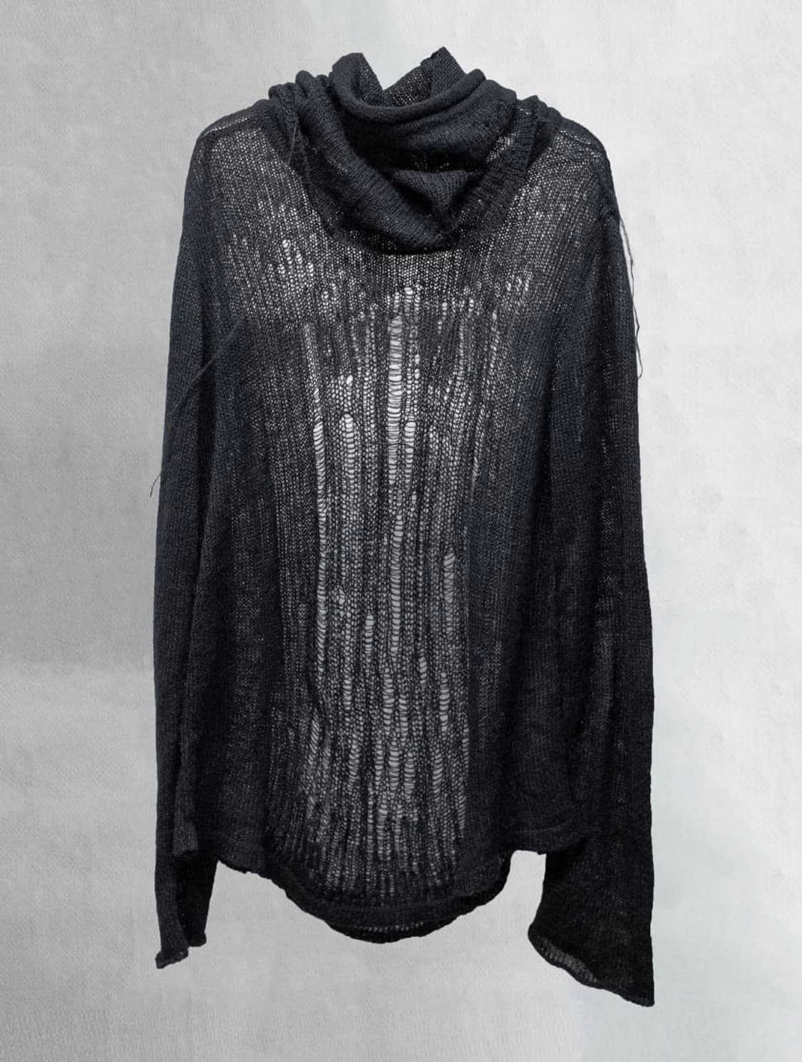 [OS] Blackmerle distressed mohair knit 상품이미지2