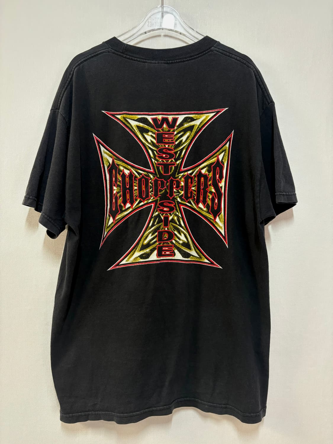 [L] West Side Choppers 데빌 크로스 반팔 티셔츠 상품이미지2