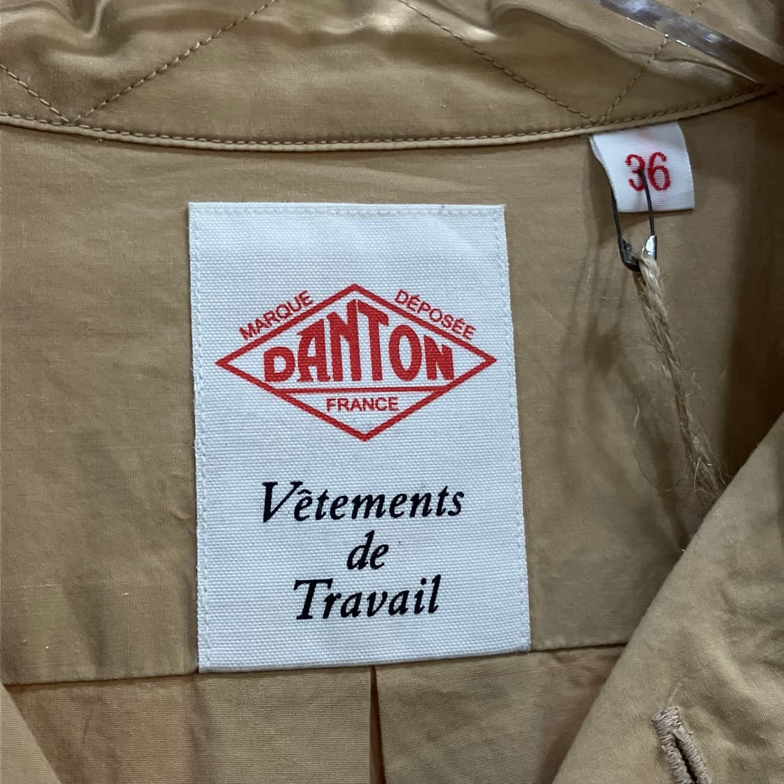 DANTON 단톤 베이지 롱 셔츠 원피스 36 상품이미지2