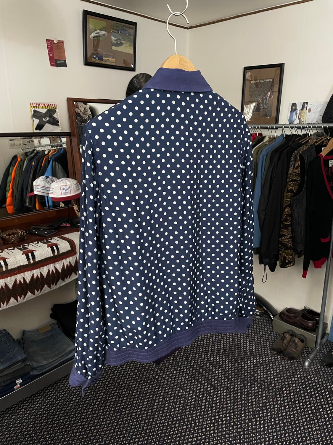 와코마리아 리버시블 스윙탑 자켓 상품이미지5