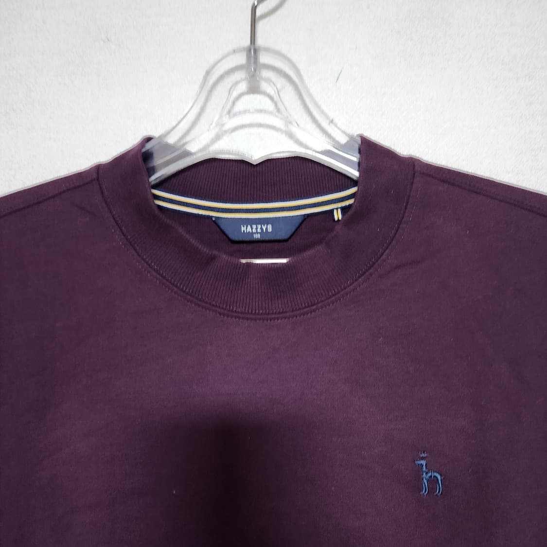 헤지스 슬리브 티 긴팔티 남100 상품이미지3