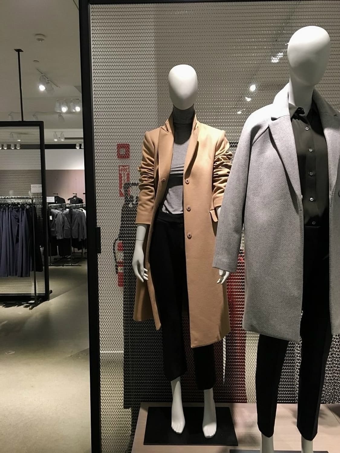 민트급)띠어리 여성 울캐시미어 롱코트P사이즈/살색톤베이지 상품이미지1