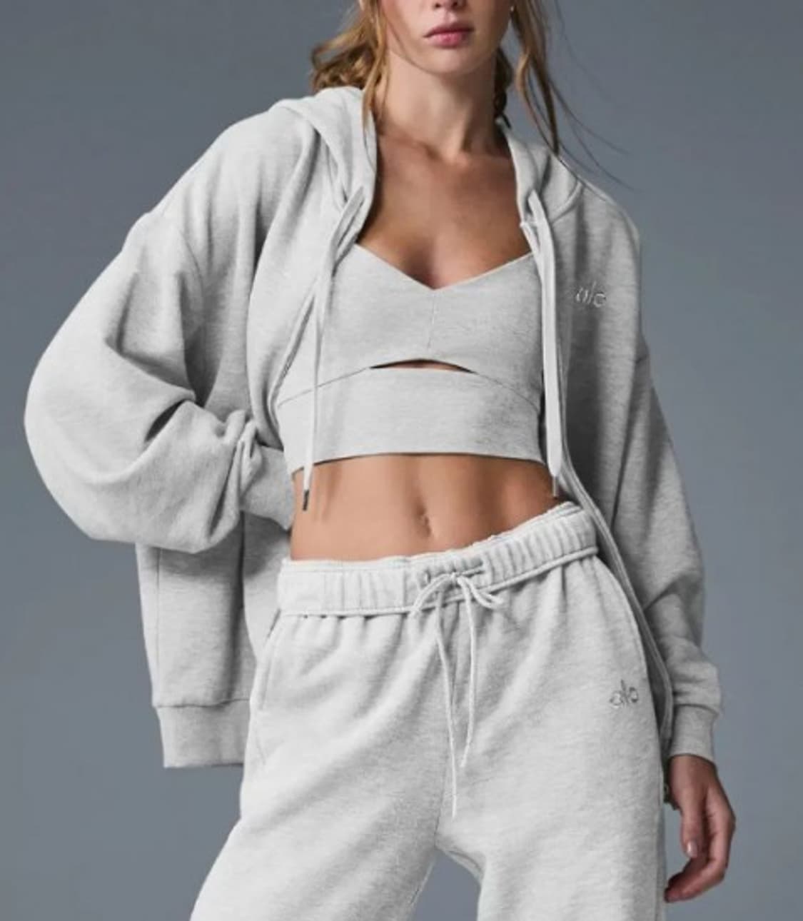 알로 ALO Accolade 헤비코튼 후드 집업 PN8211 상품이미지2