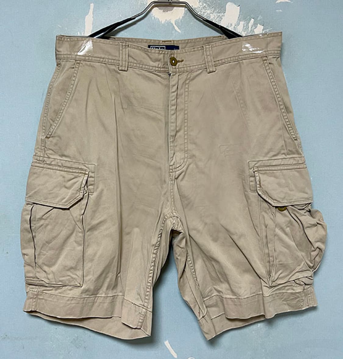 POLO 폴로 랄프로렌 67 빈티지 치노 남자 카고 반바지 XL 34 상품이미지1