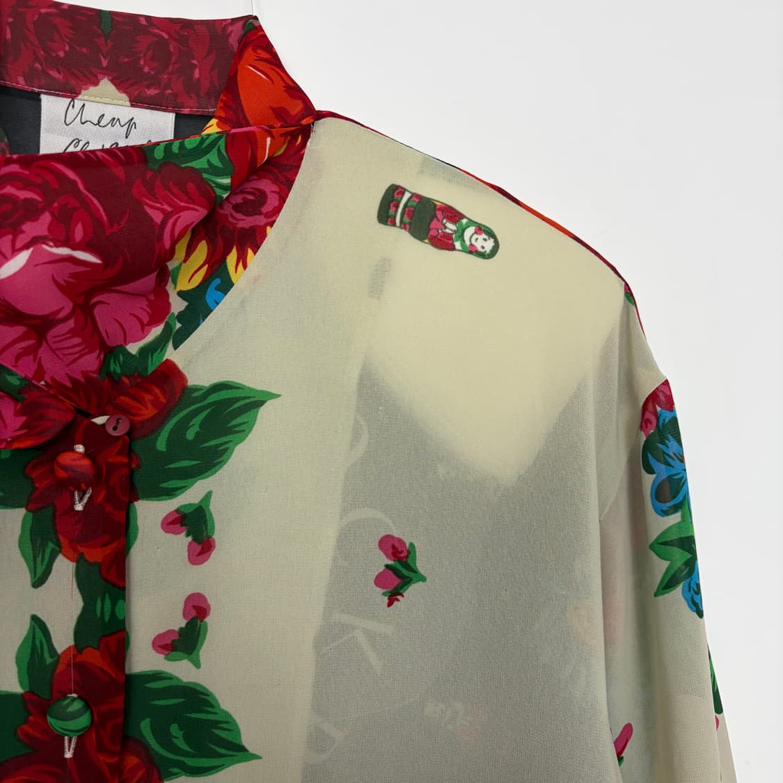 모스키노 패턴 셔츠 상품이미지3