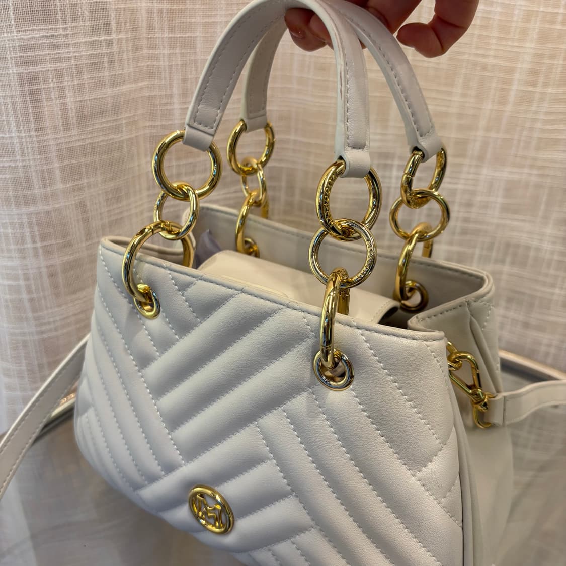 정품 메트로시티 퀄팅 투웨이 크로스백    상품이미지5