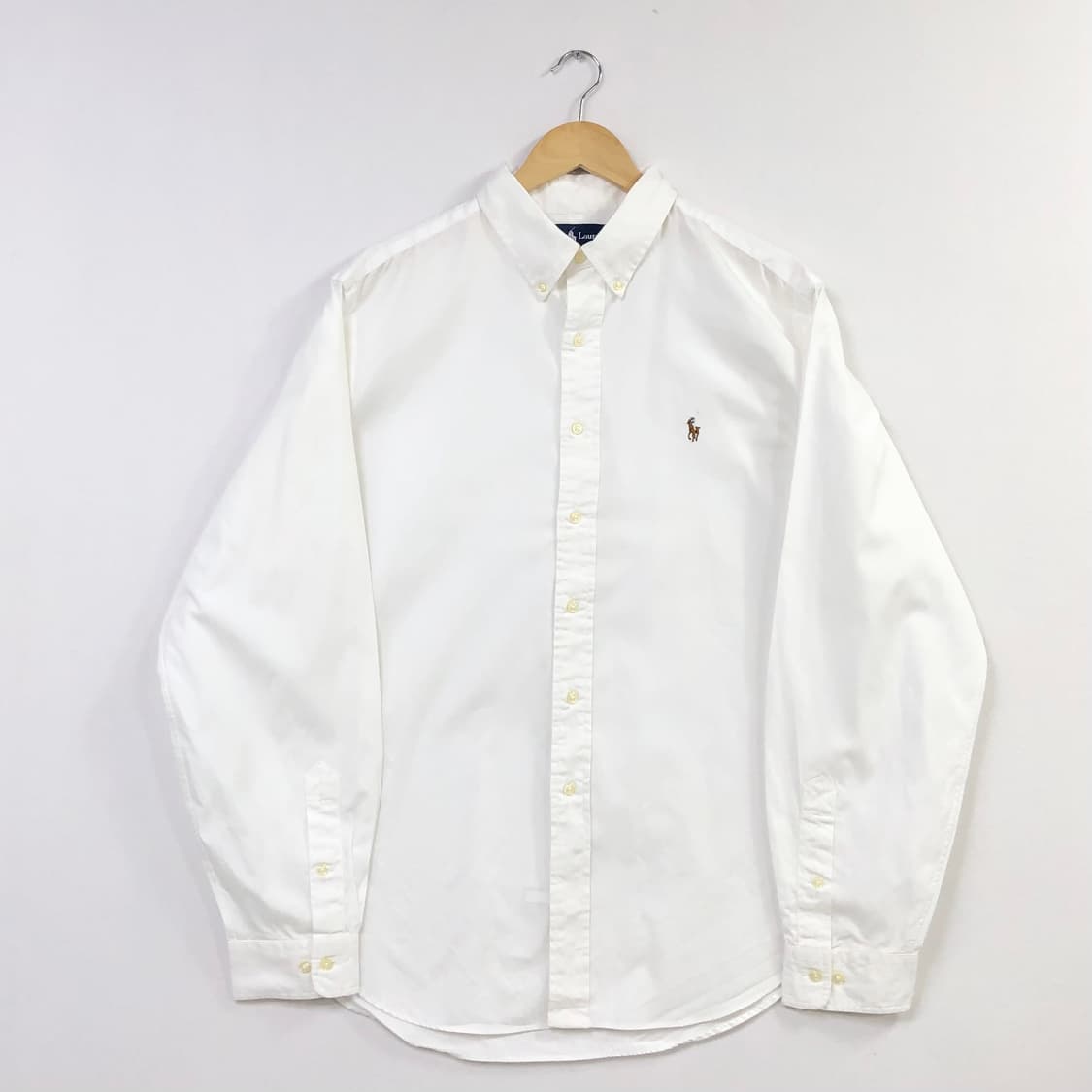 XL 폴로 화이트 셔츠 상품이미지2