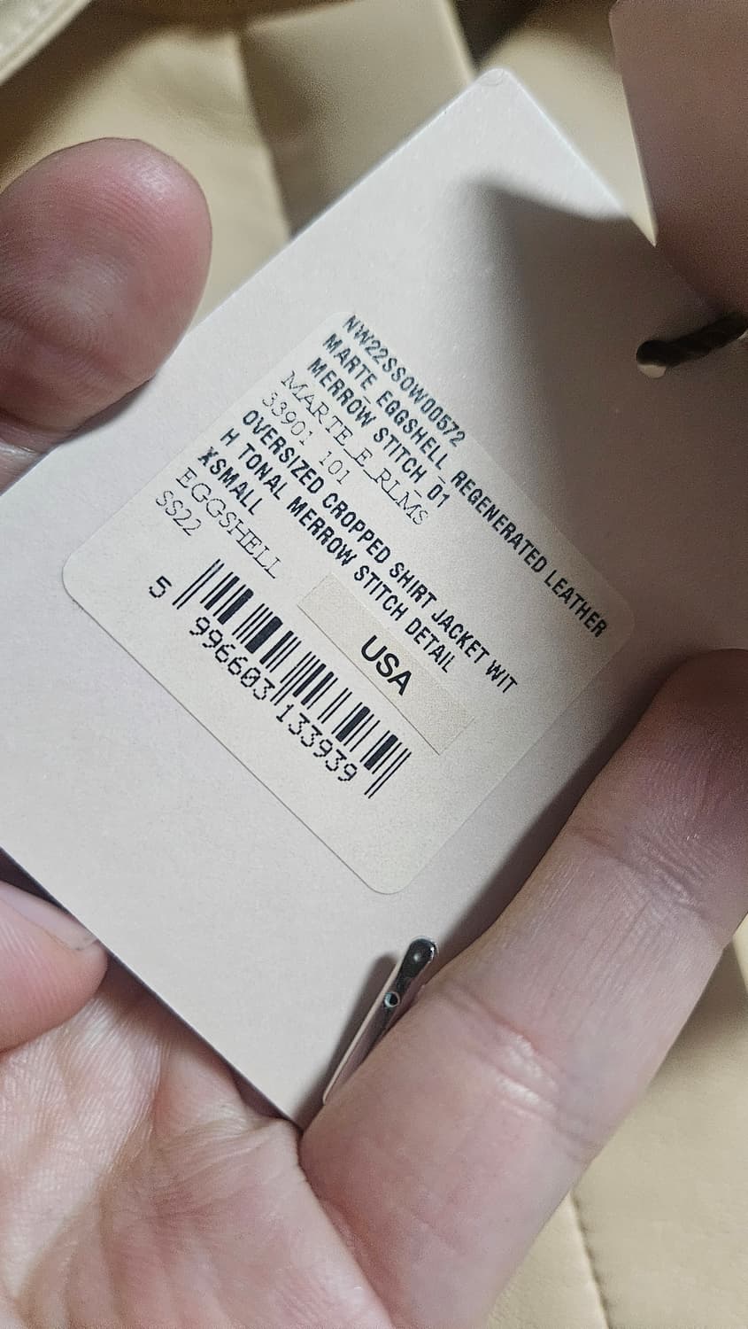 나누슈카 가죽자켓 레더점퍼 300만짜리 정품 신품 상품이미지2