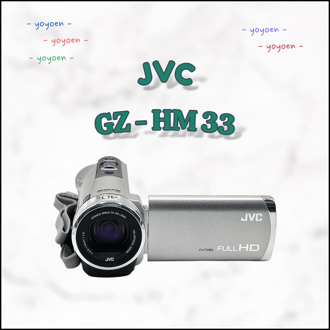 JVC GZ-HM33 빈티지캠코더[ 꾸미기0] 상품이미지1