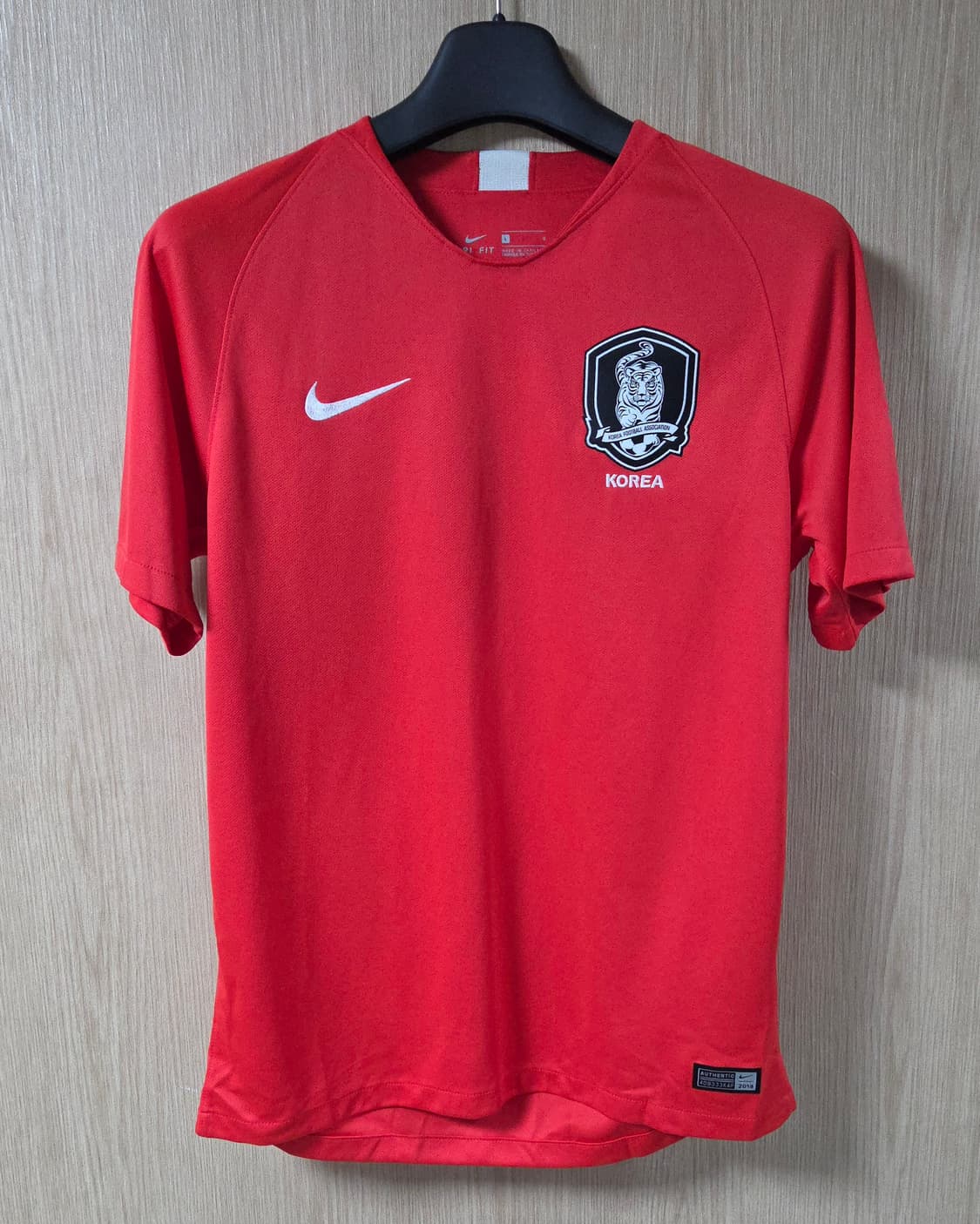 (착샷) 나이키 대한민국 국가대표 유니폼 18-20시즌 져지 상품이미지1