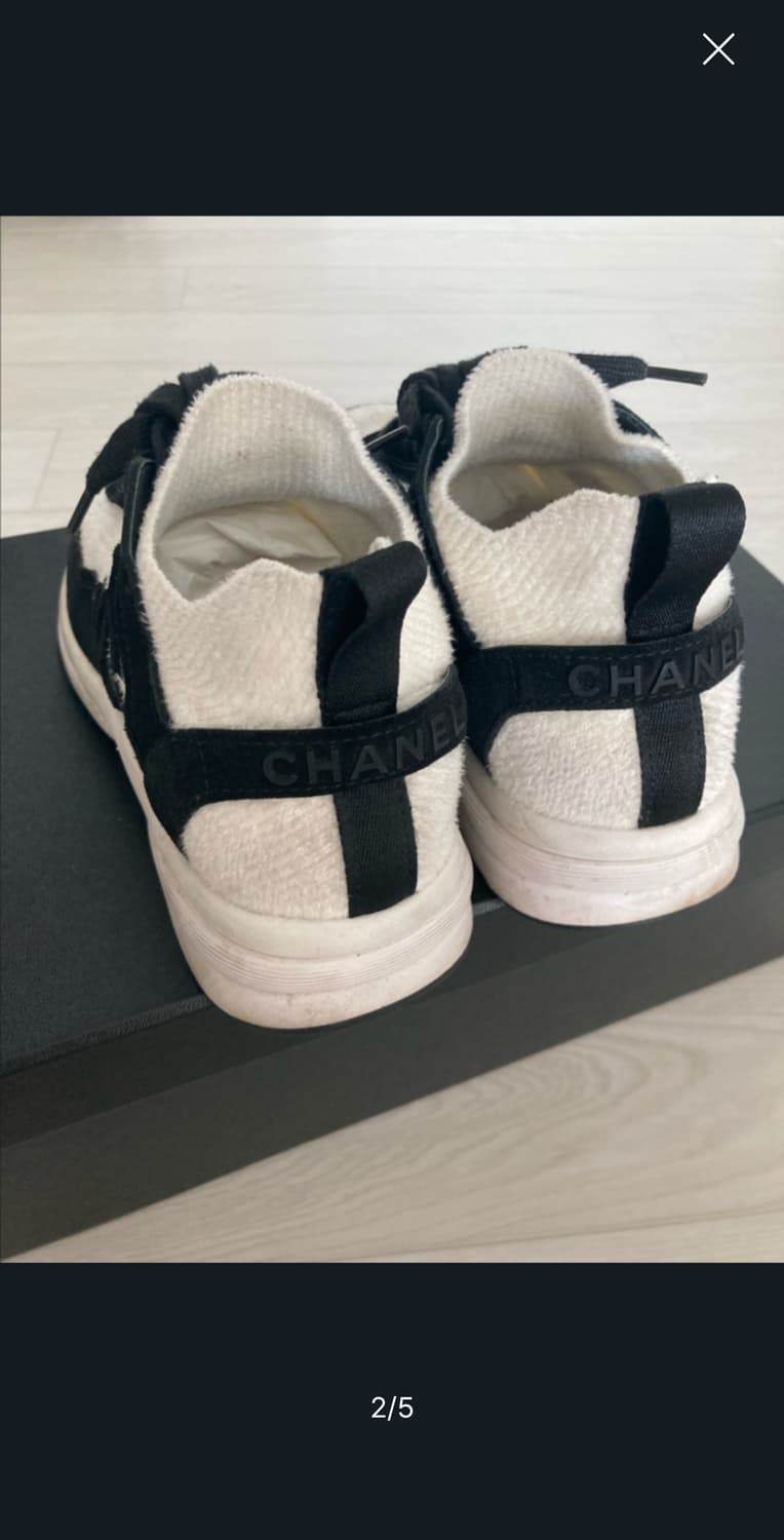 샤넬 스니커즈 35사이즈 상품이미지2