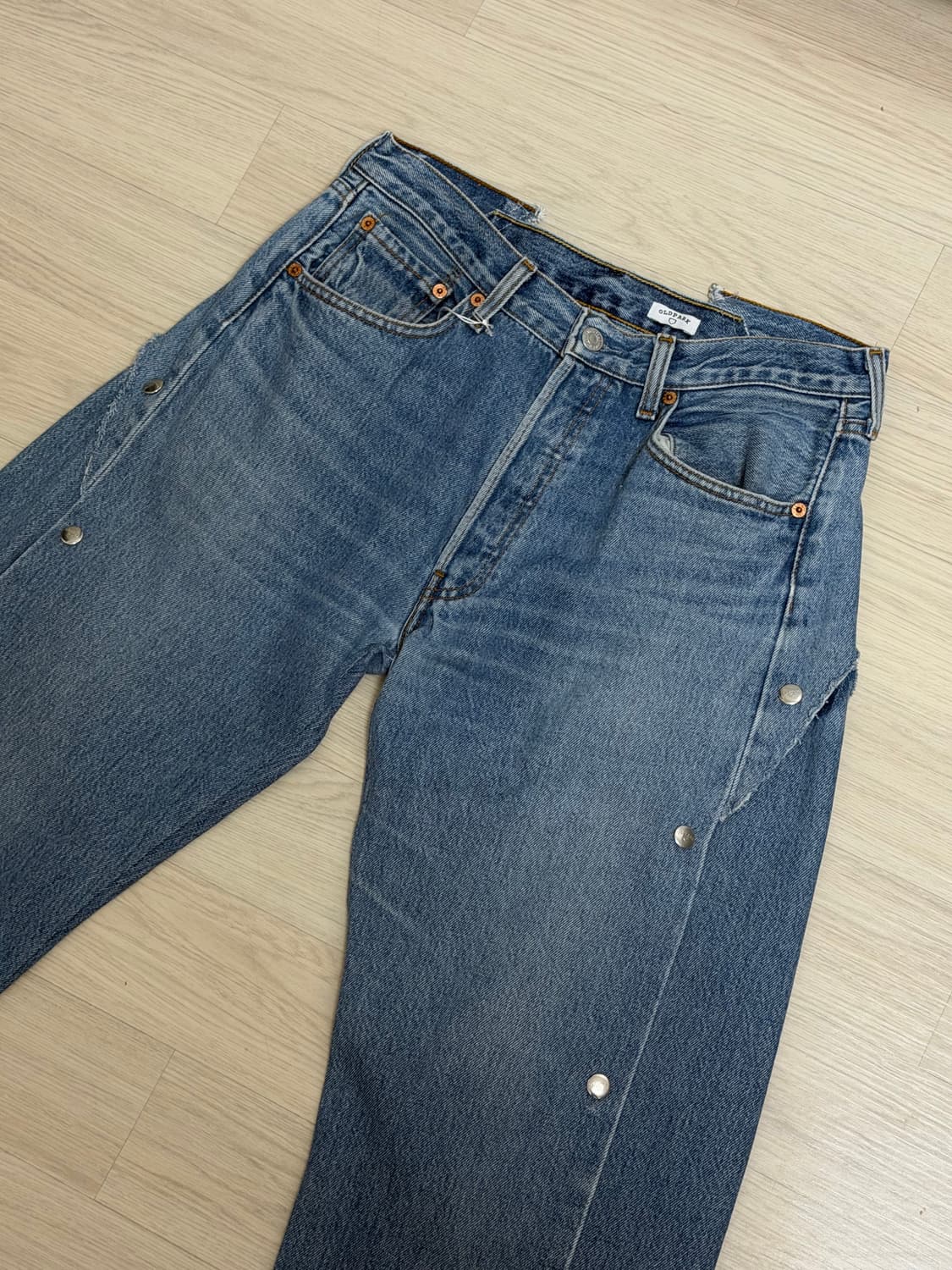 oldpark 올드파크 도트 진 상품이미지3