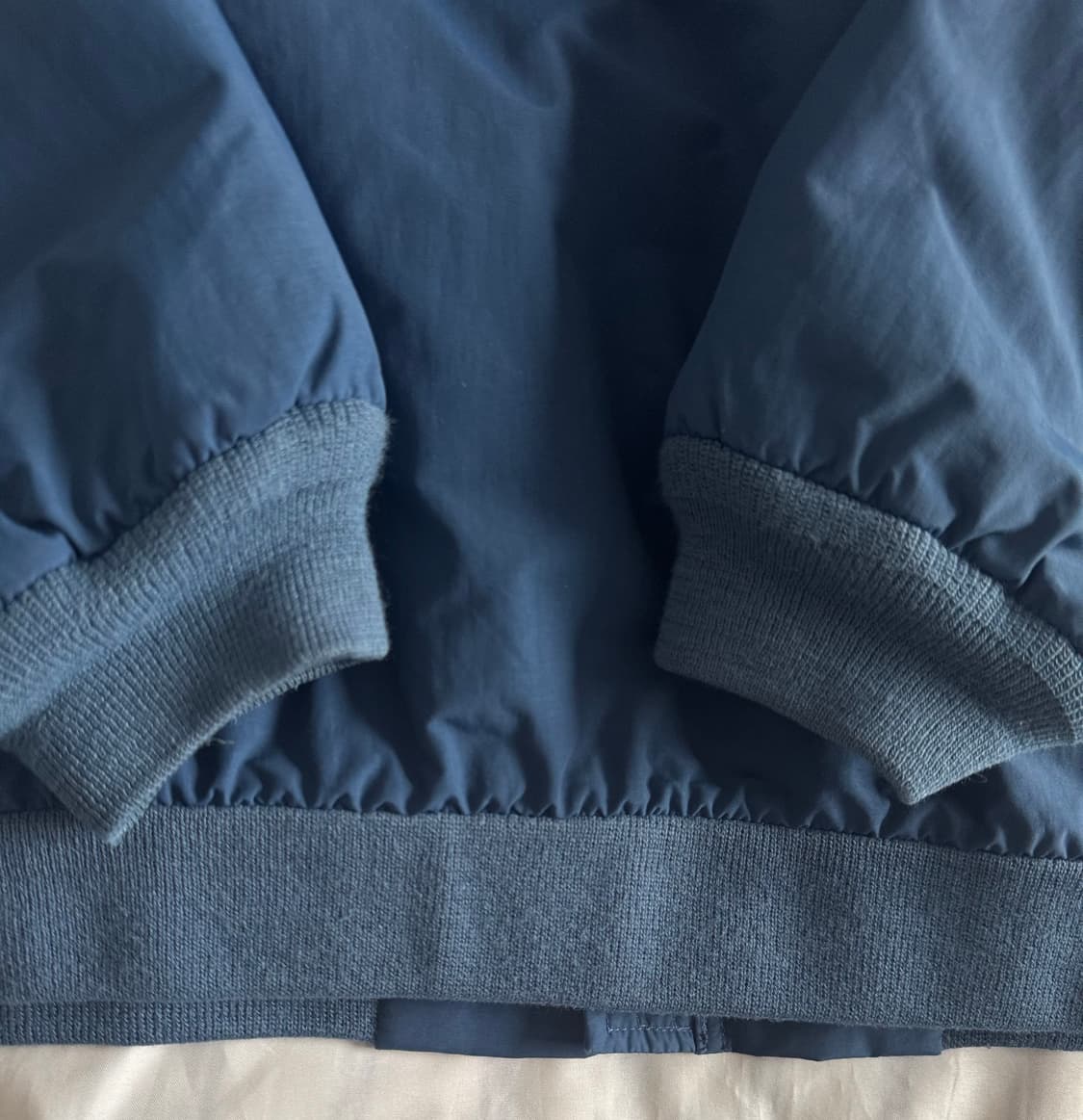 [L] 00s 엘엘빈 ll bean 웜업 자켓 다크블루 상품이미지7