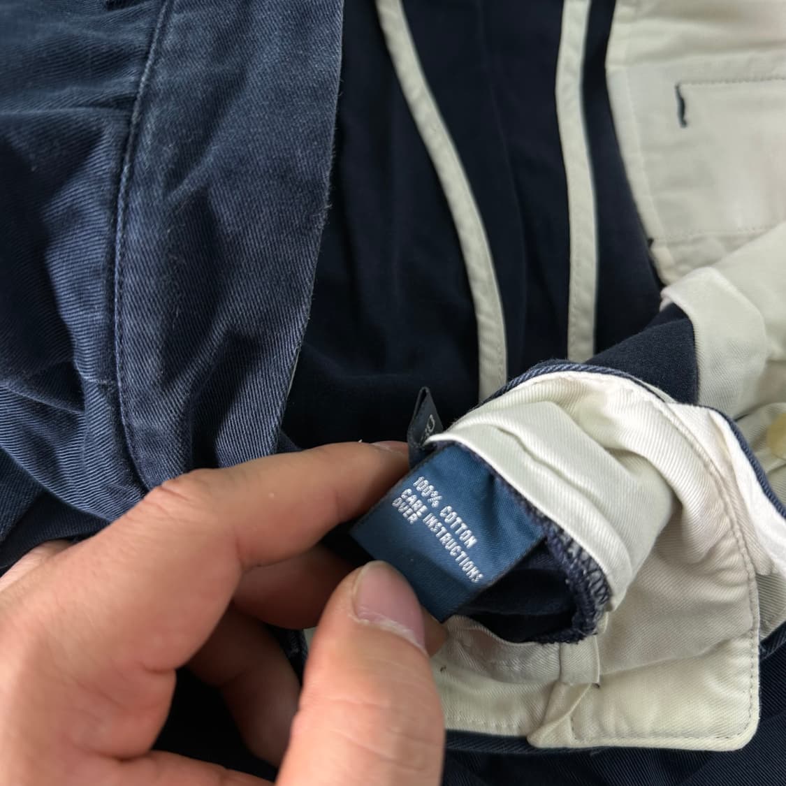 30 폴로랄프로렌 네이비 코튼 치노 팬츠 상품이미지5