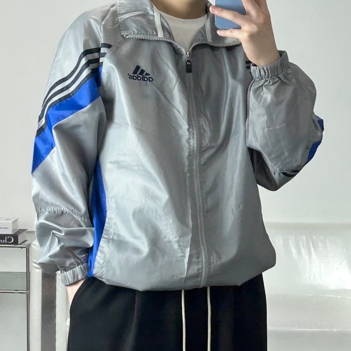 아디다스 올드스쿨 바람막이 자켓 상품이미지1