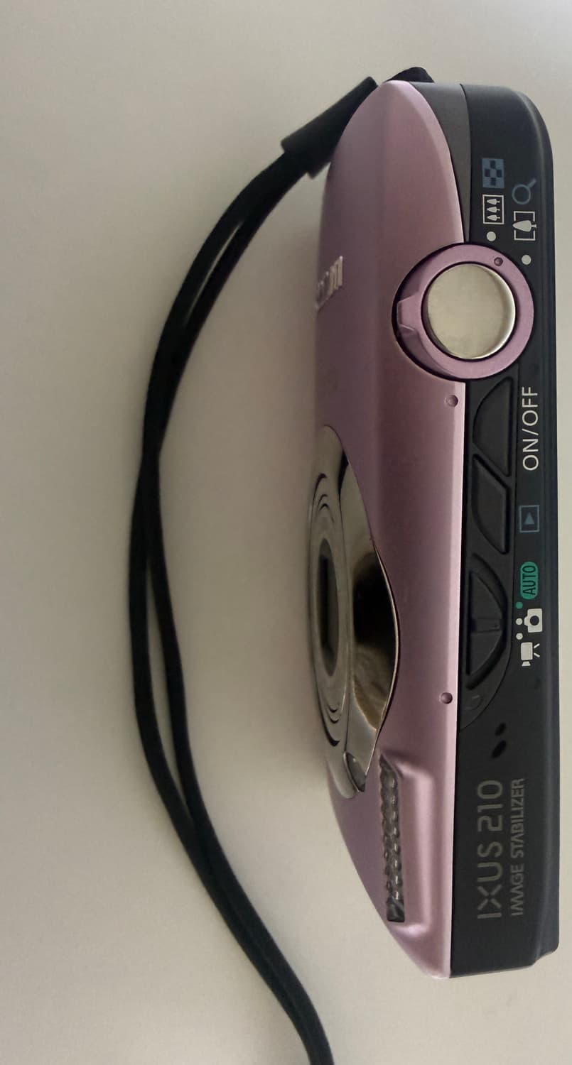 캐논 익서스 210 핑크 (기스있음,배터리 단자쪽 고무패킹없음) 상품이미지4