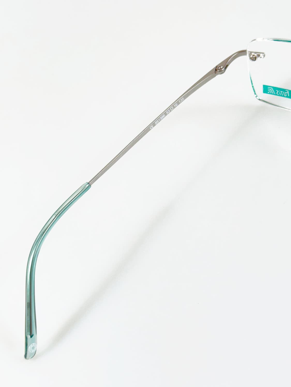 90s FUTIS 무테 스퀘어 메탈 프레임 빈티지 안경 상품이미지7