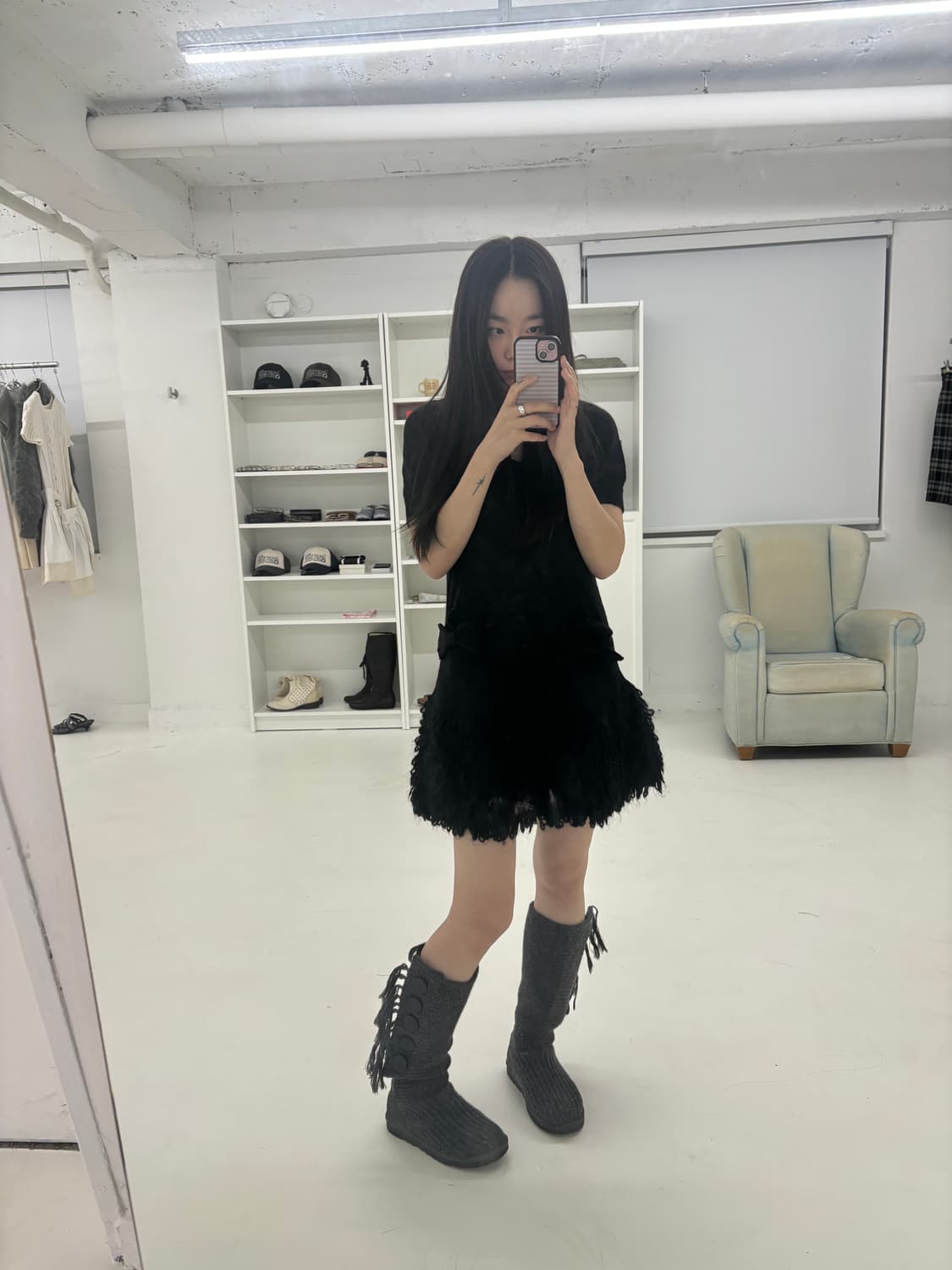 Ugg 니트 태슬 부츠 상품이미지9