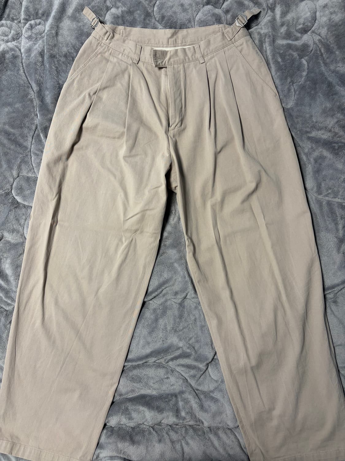 노운 와이드 치노 팬츠 베이지 상품이미지3