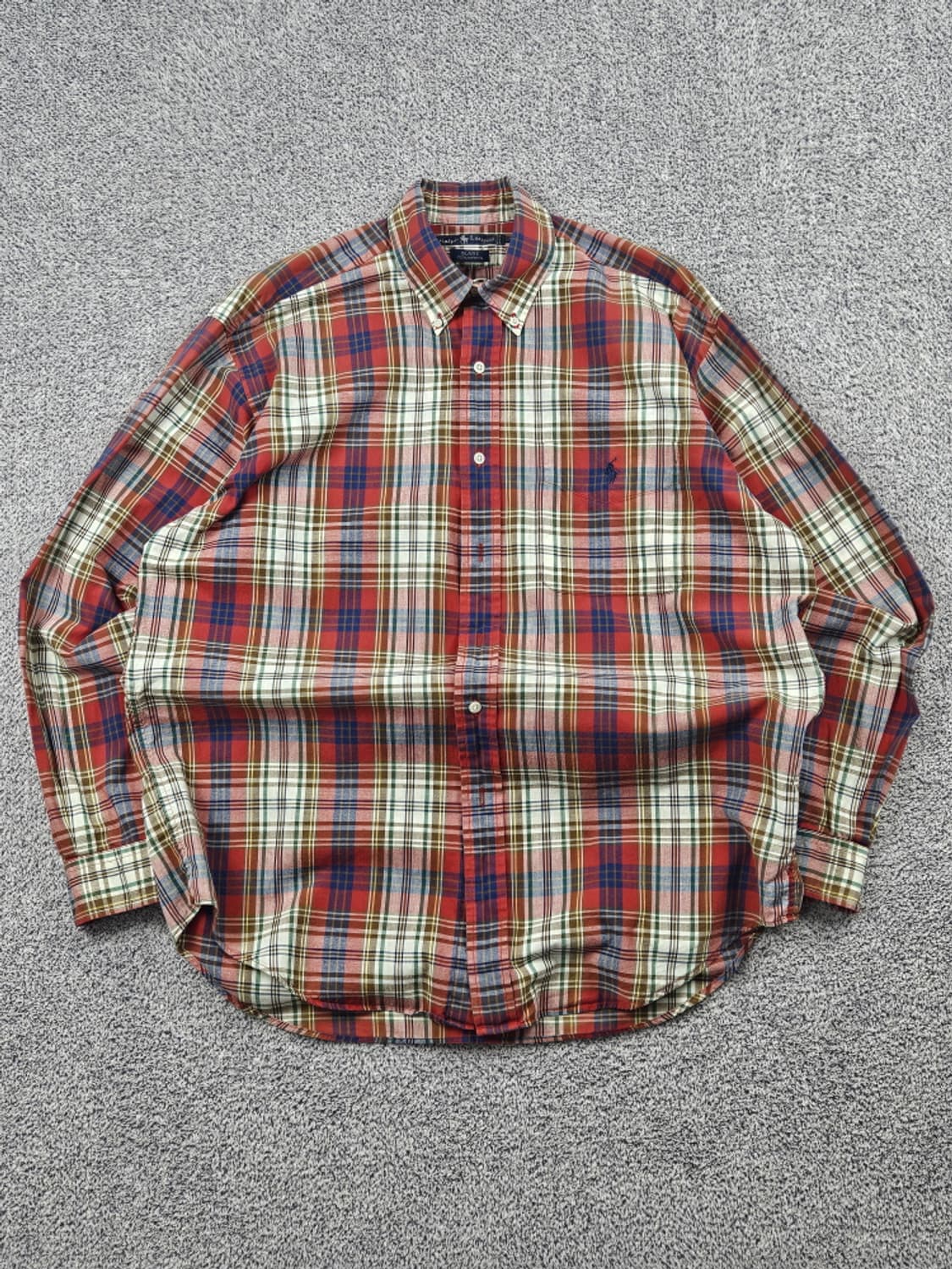 폴로랄프로렌 체크 패턴 코튼 셔츠 ( M ) / 10006 상품이미지1