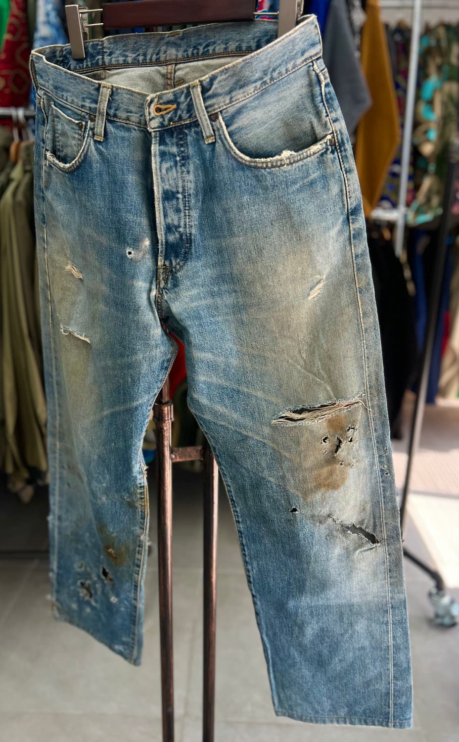 빈티지 EDWIN 505X 셀비지  상품이미지7