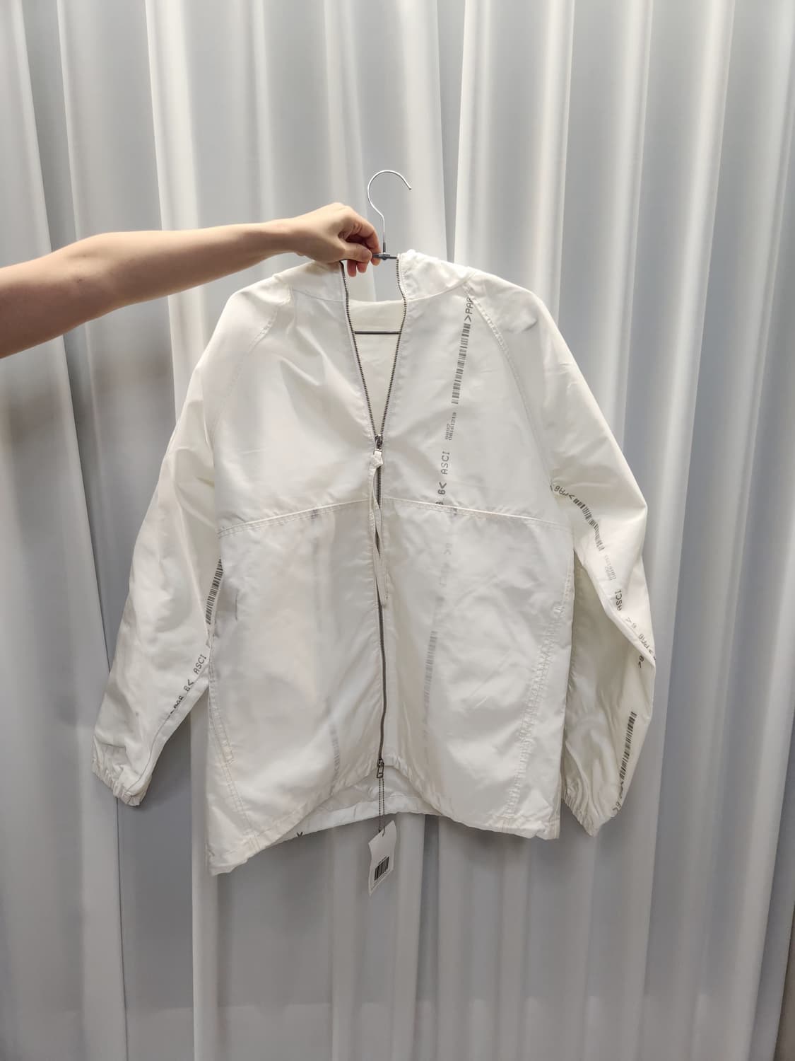 KANGHYUK 바람막이 실측 100오버핏 105 110 상품이미지5