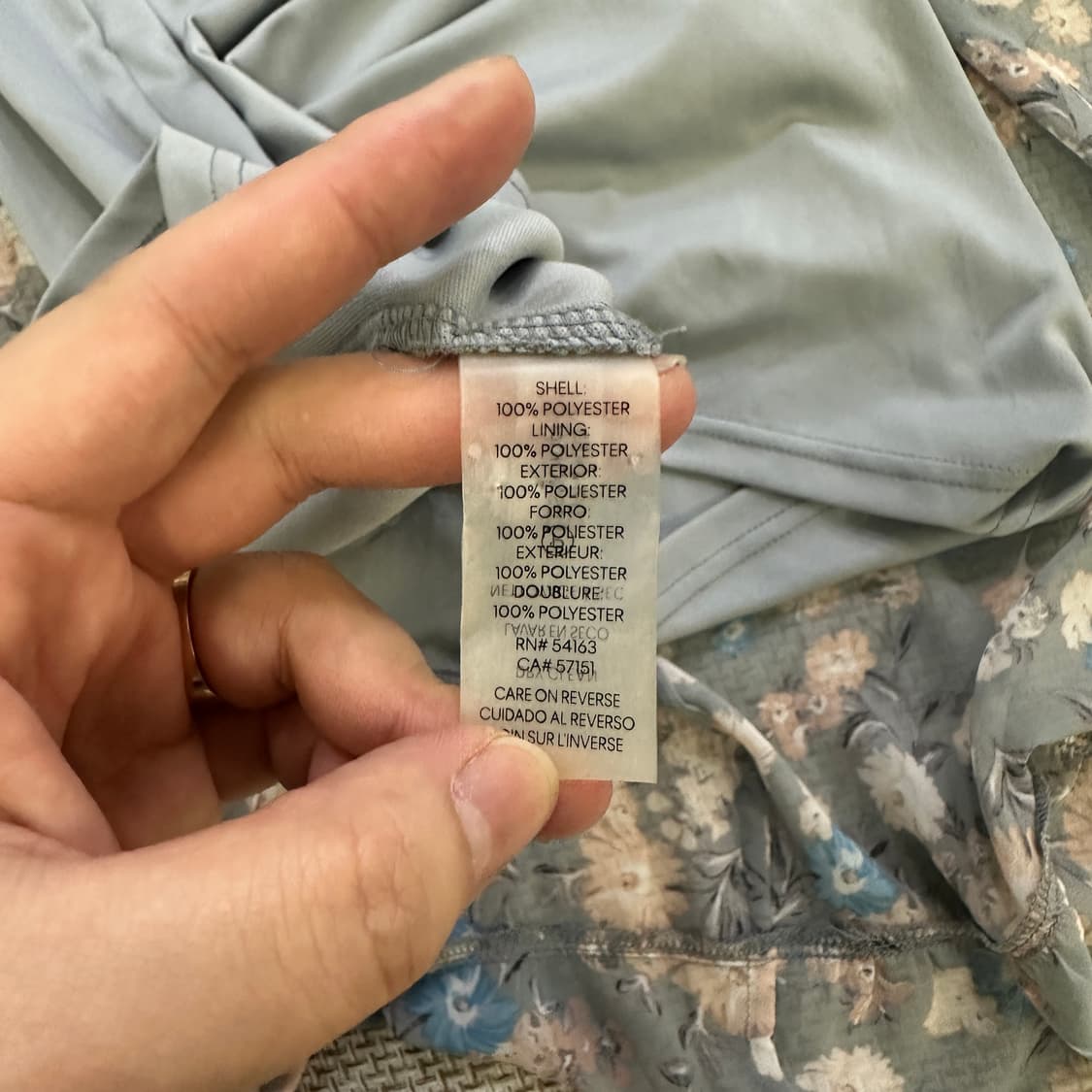 4 캘빈클라인 꽃 프릴 원피스 0415D 상품이미지3