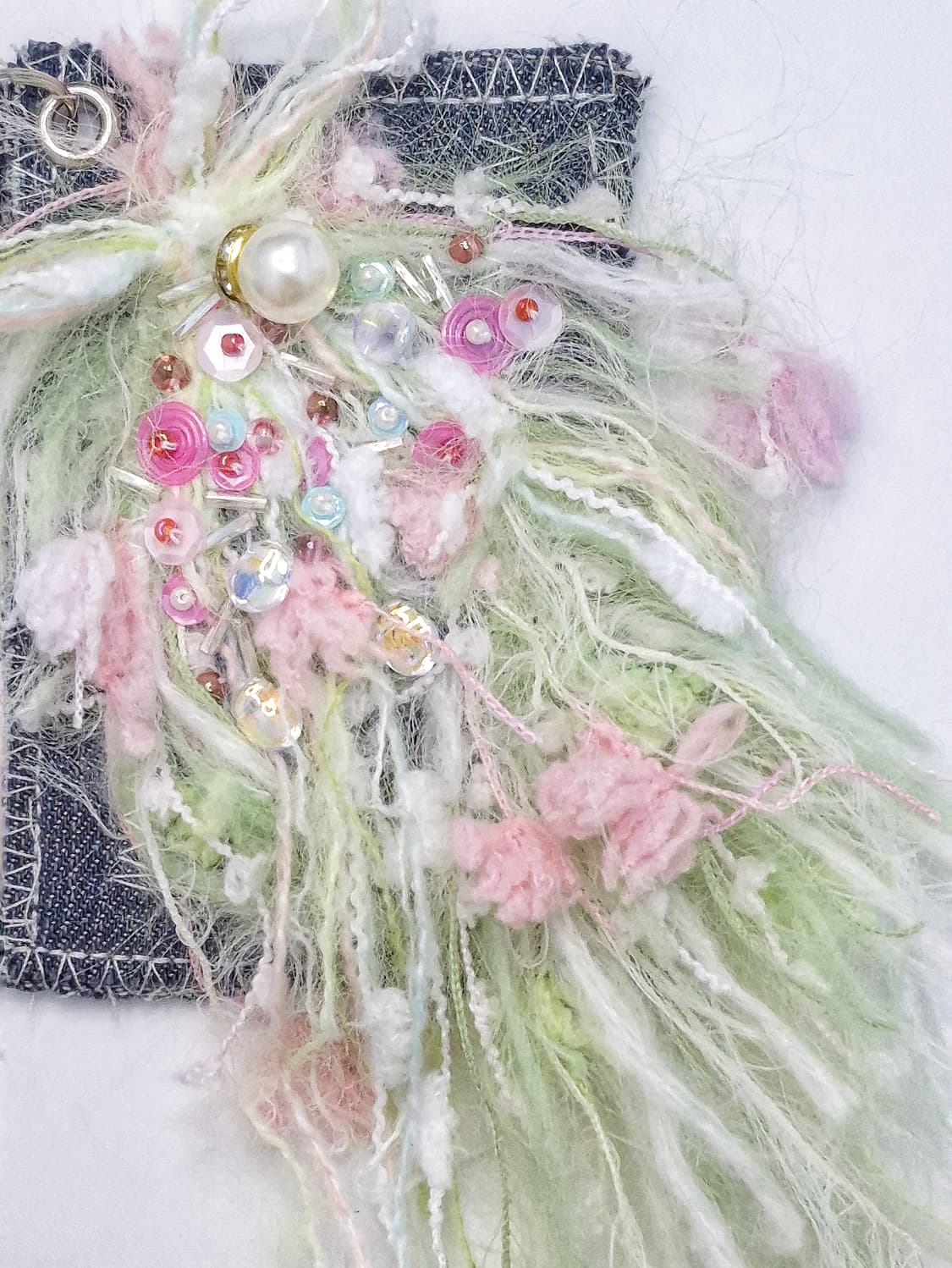 [키링] Spring fluffy grassland keychain 상품이미지2