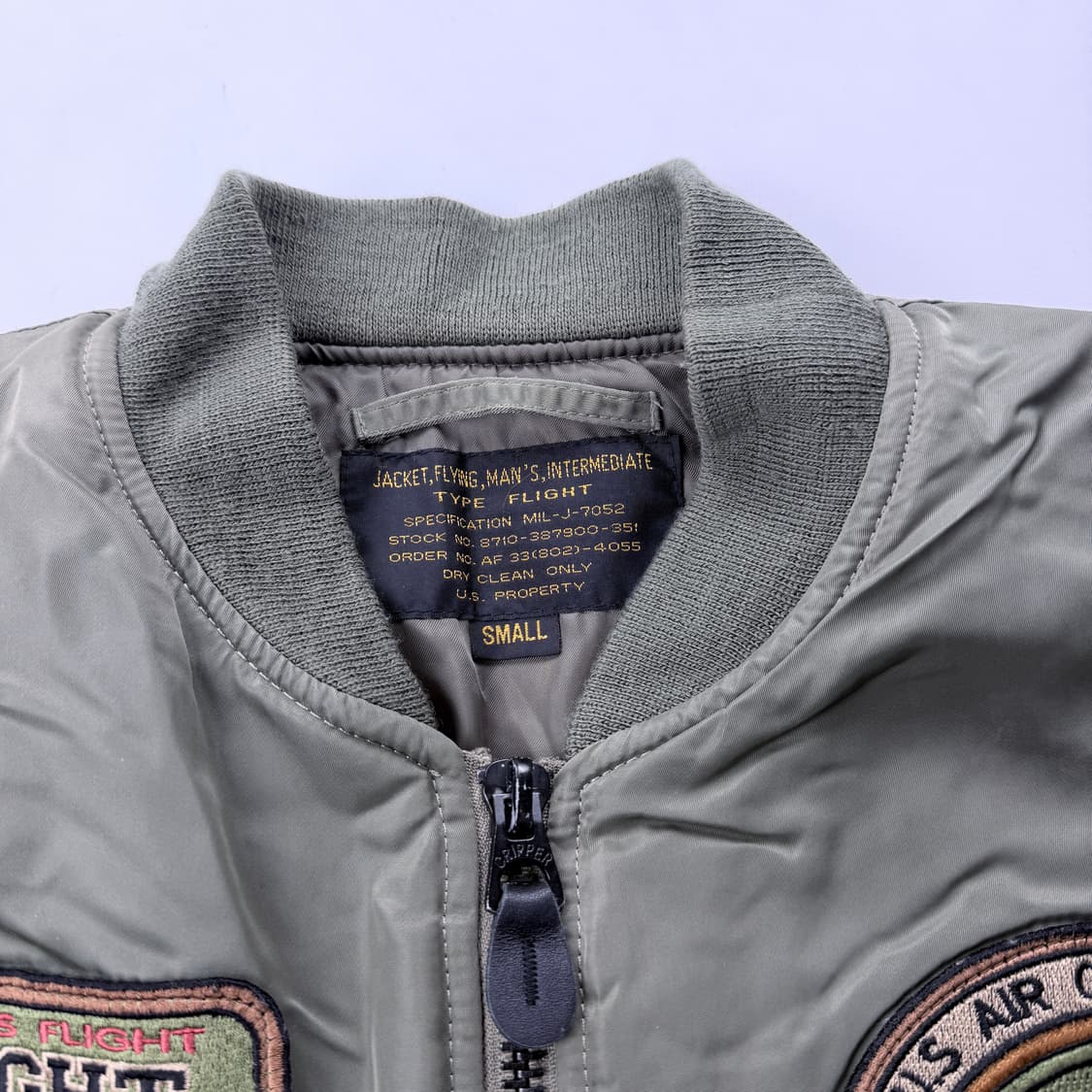 UsAirForce 항공점퍼 ma1 b-15자켓 상품이미지3