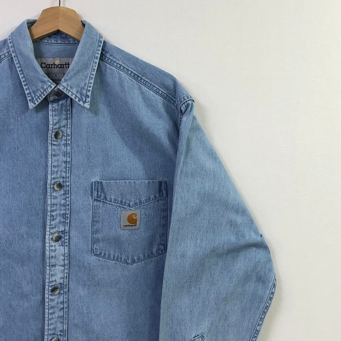 L 칼하트 데님 셔츠 상품이미지1