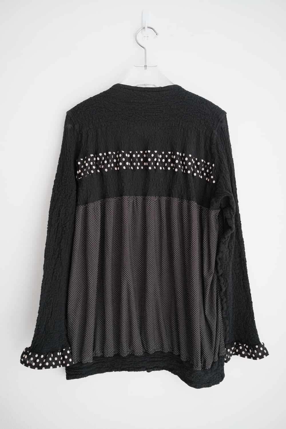 Wrinkled dot frill cardigan 상품이미지8