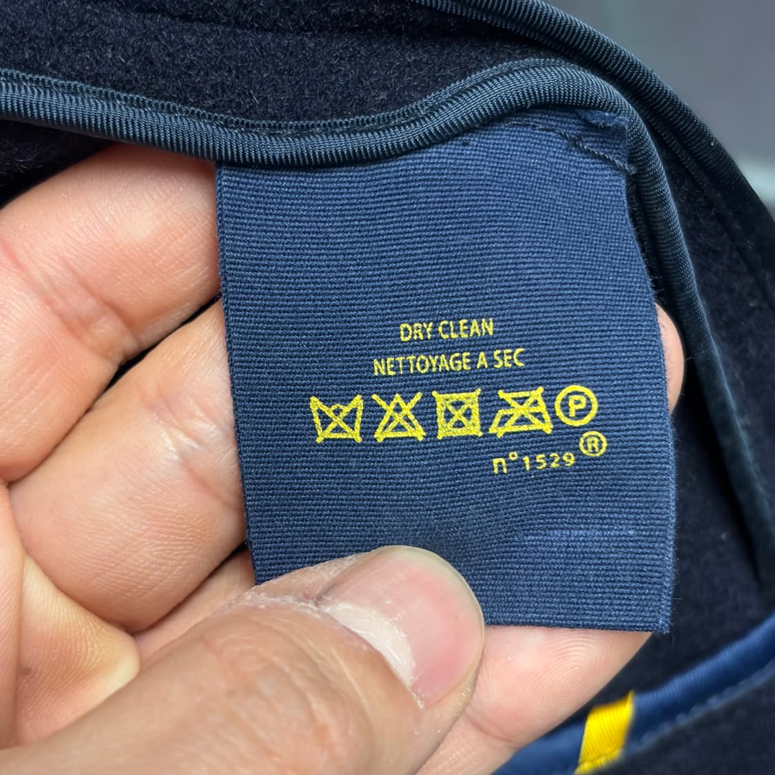 폴로 랄프로렌 럭비 금장 울 피코트 상품이미지4