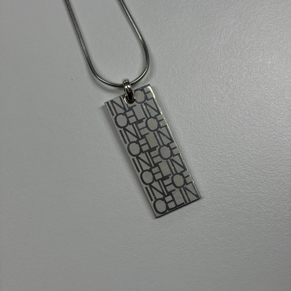 셀린느 실버바 목걸이 상품이미지3