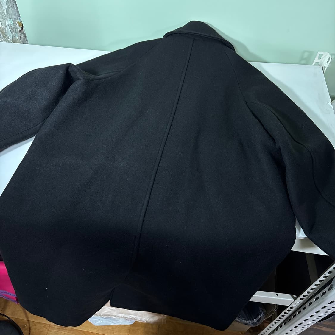 FREE 라퍼지스토어 블랙 발마칸코트 상품이미지4