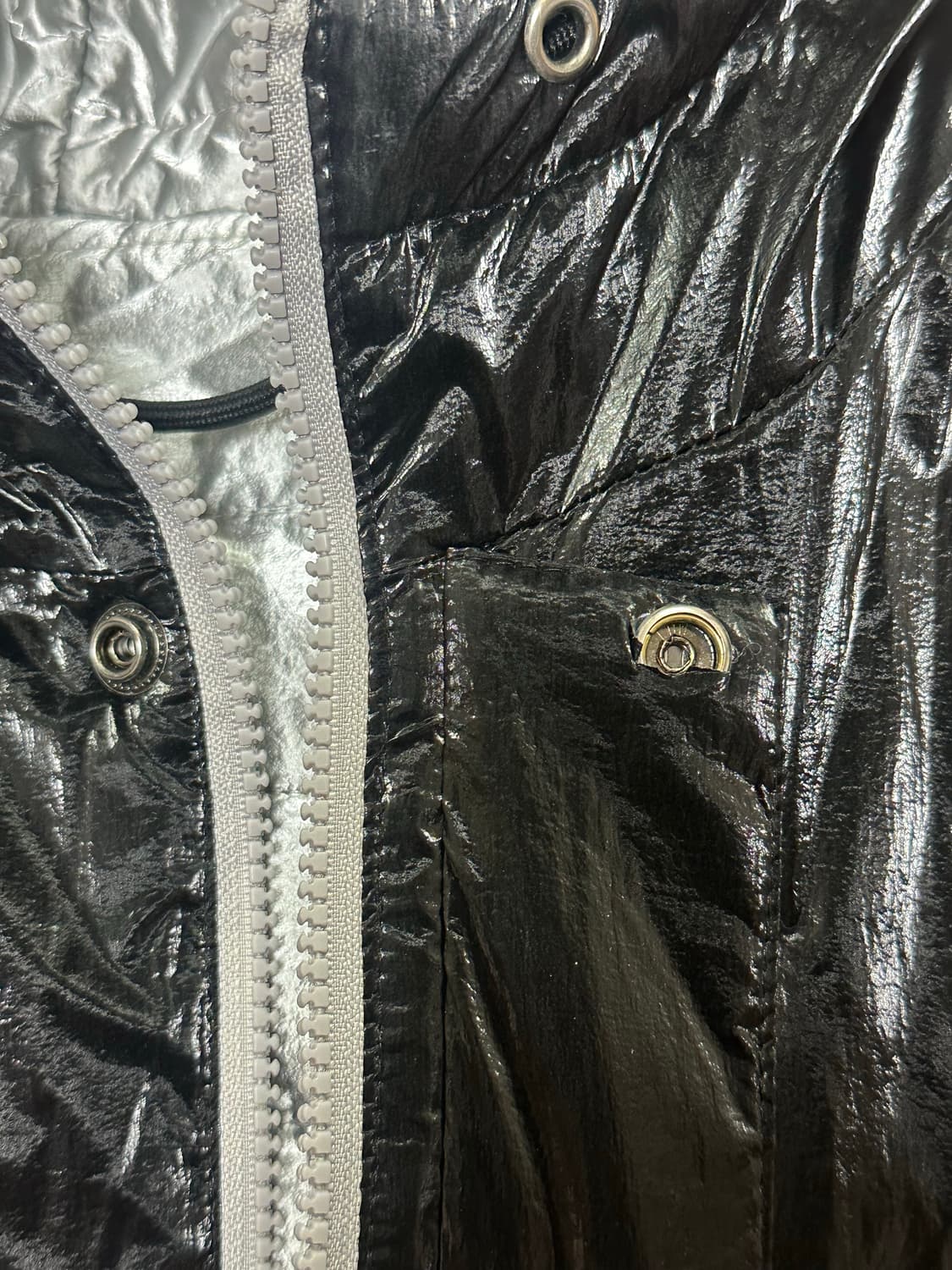 스컬프터 리버시블 점퍼 블랙/실버 M 상품이미지4