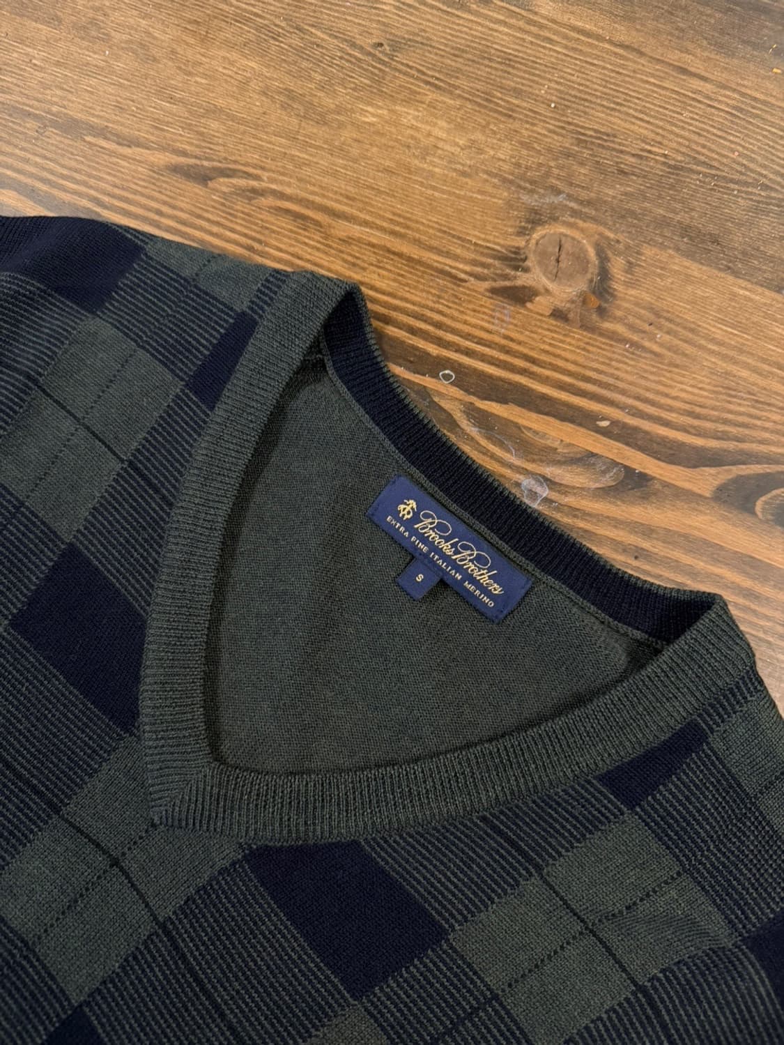 브룩스 브라더스 메리노울 니트 100 상품이미지6