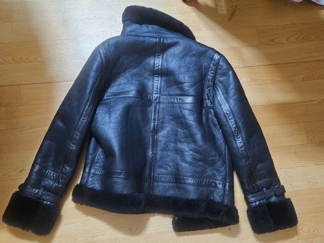 95 M) 신흥사(현 딤스킨) 양가죽 리얼무스탕 상품이미지2