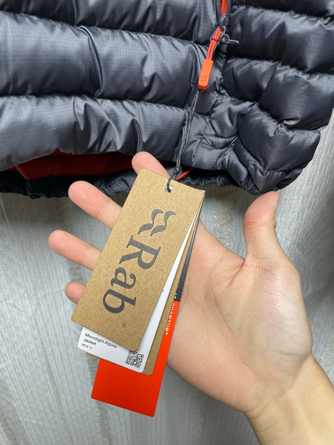 RAB 마이크로알파인 자켓 그래핀 상품이미지2