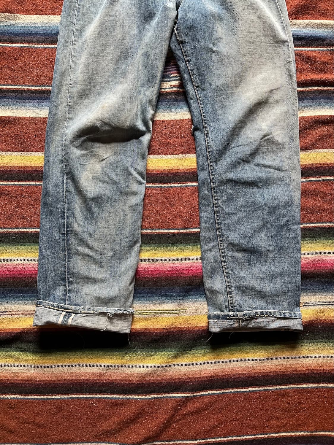 60s USA LEE 101z Selvedge Denim Pants 상품이미지3