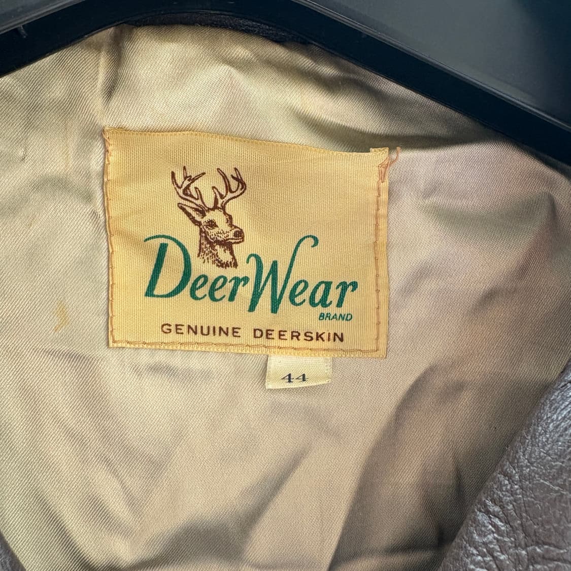 60’s deerwear 사슴가죽 코트 made in u.s.a 상품이미지3
