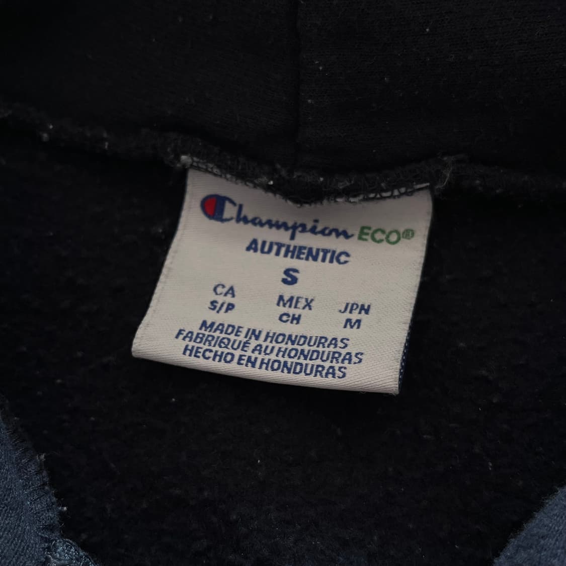 챔피온 하버드 로고 후드집업 상품이미지3