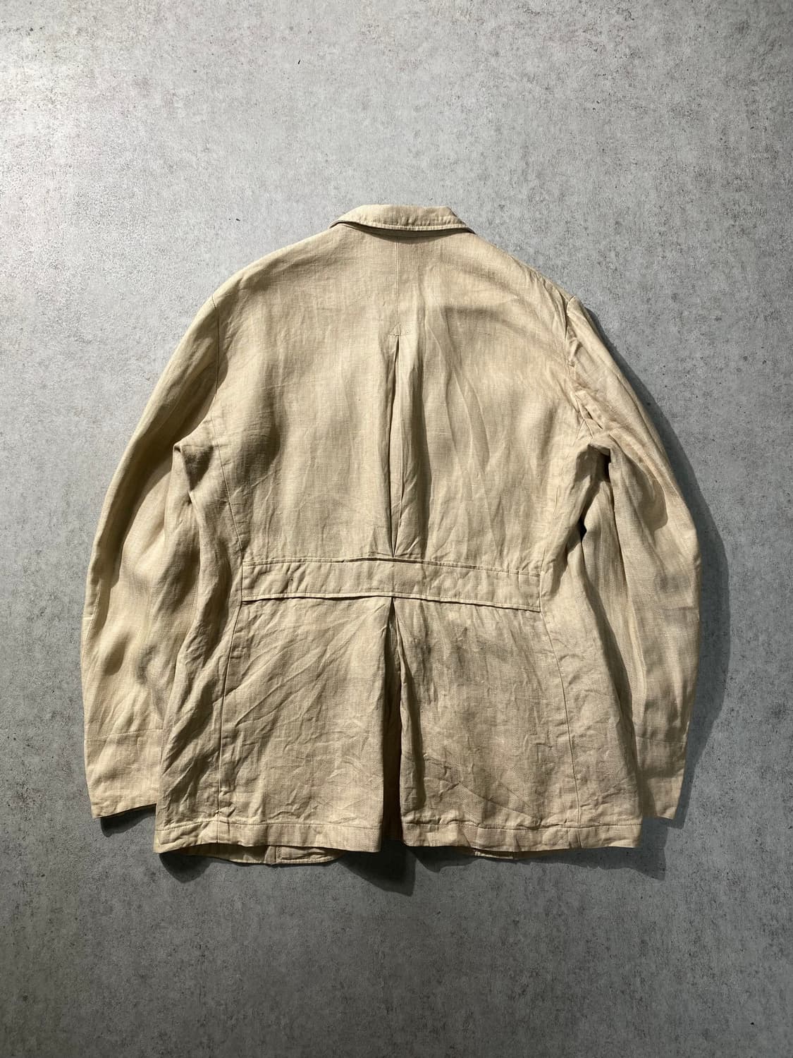 [L] Kansai Yamamoto 간사이 야마모토 리넨 자켓 상품이미지5