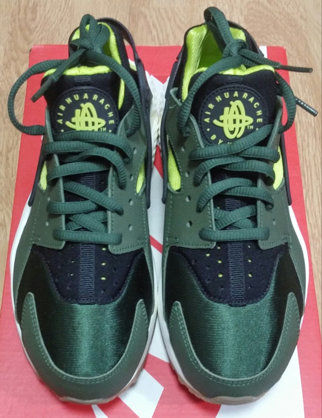 [NIKE] 나이키 허라취 런 메탈 그린 235 (새상품) 상품이미지3