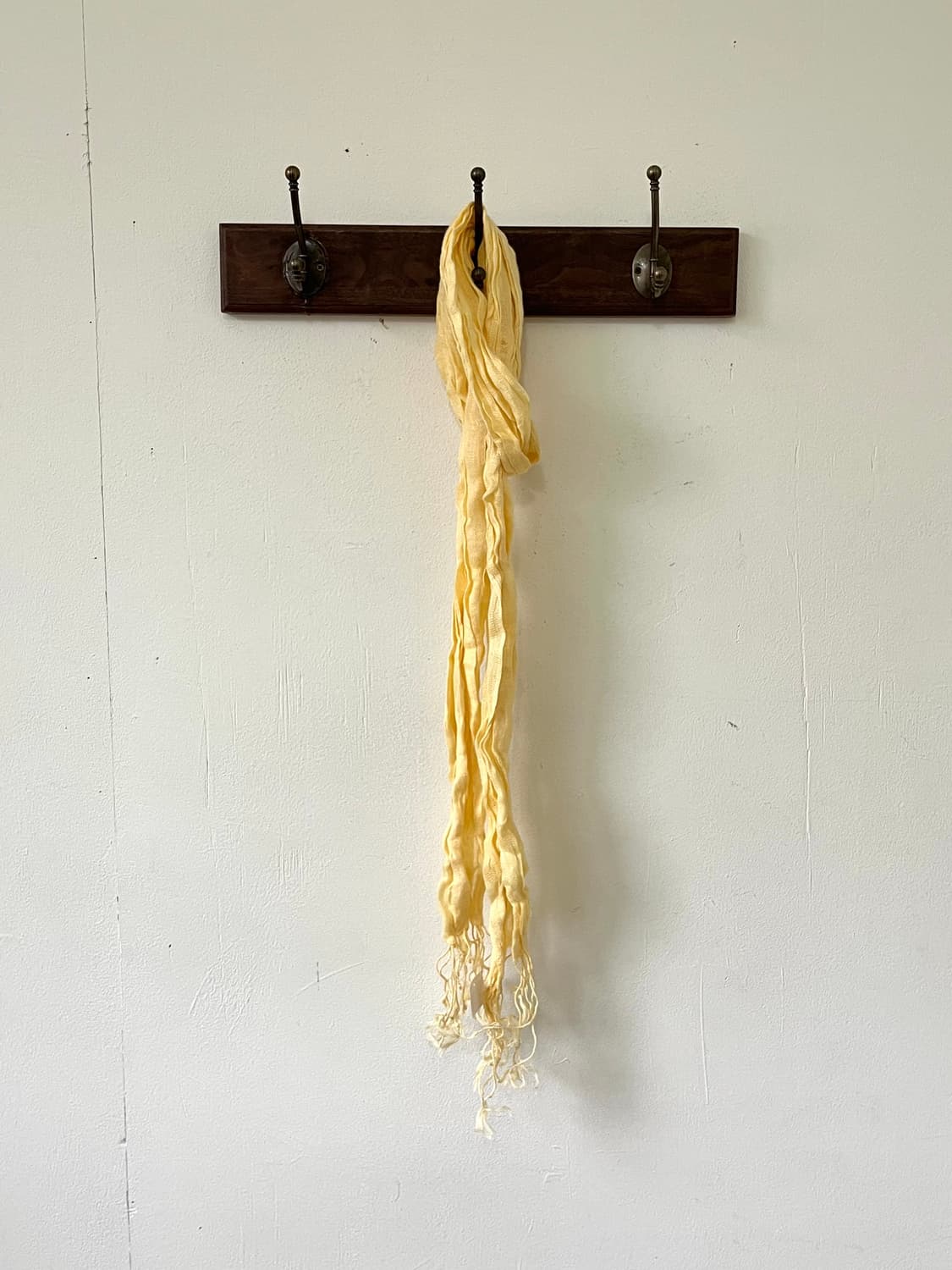 Japan vtg 엘로우 스카프 상품이미지1