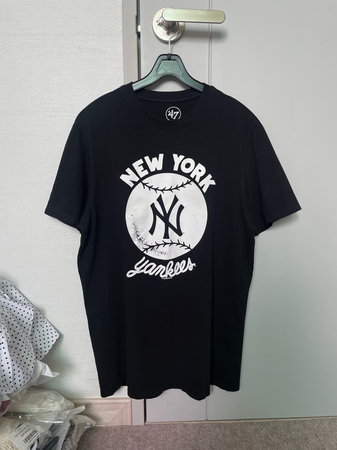 47브랜드 MLB 콜라보 반팔티 S 상품이미지1