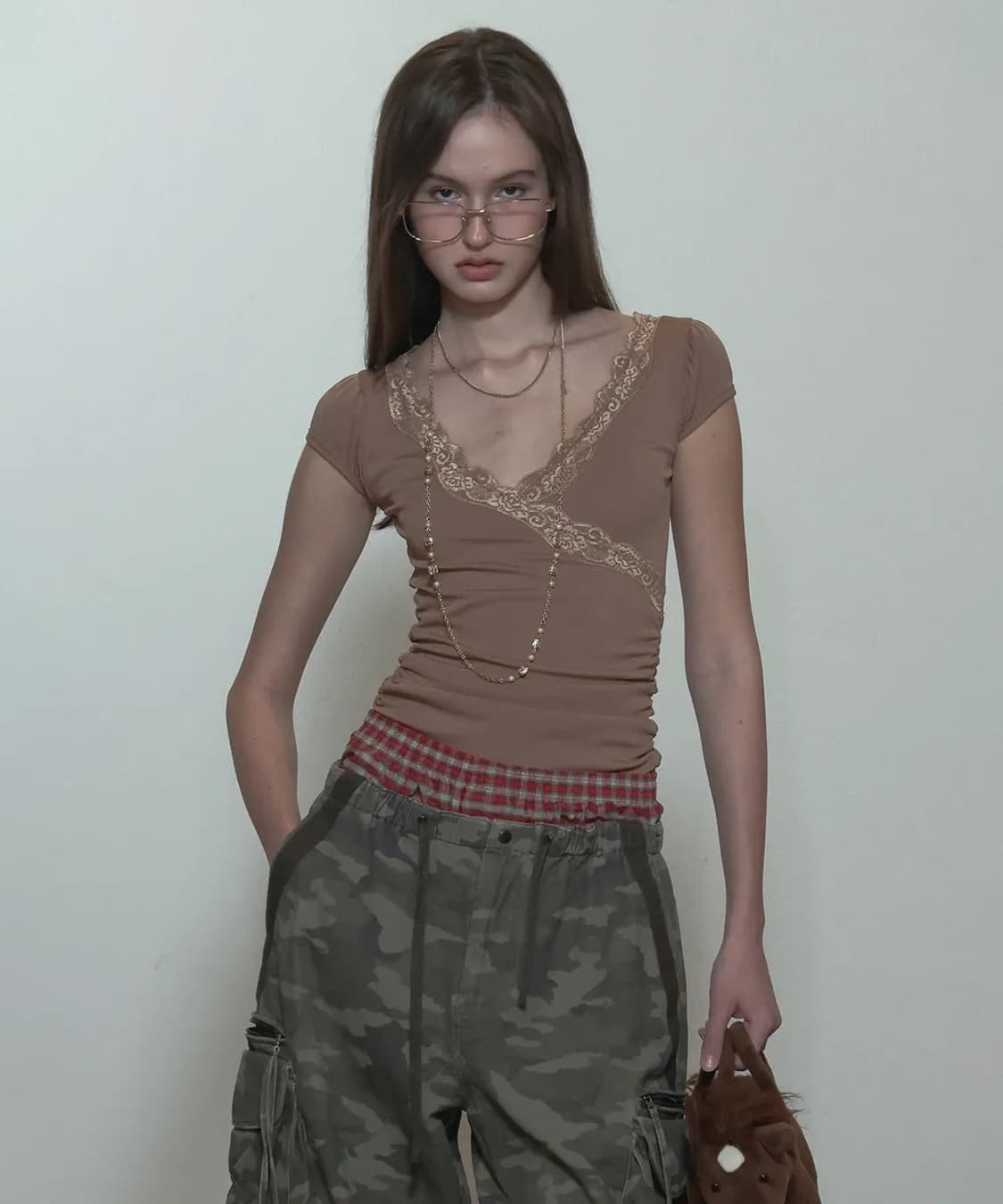 스컬프터 레이스 트림 티 s 상품이미지2